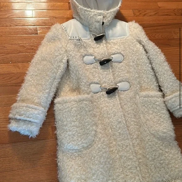 NWT Coach Shearling coat sz S - Picture 3 of 11